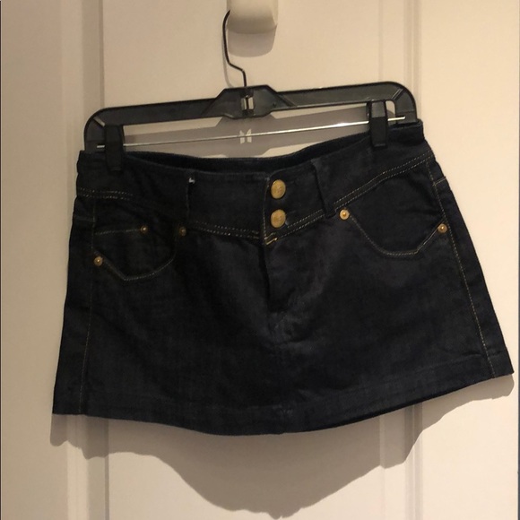 Express Dresses & Skirts - Express mini denim skirt